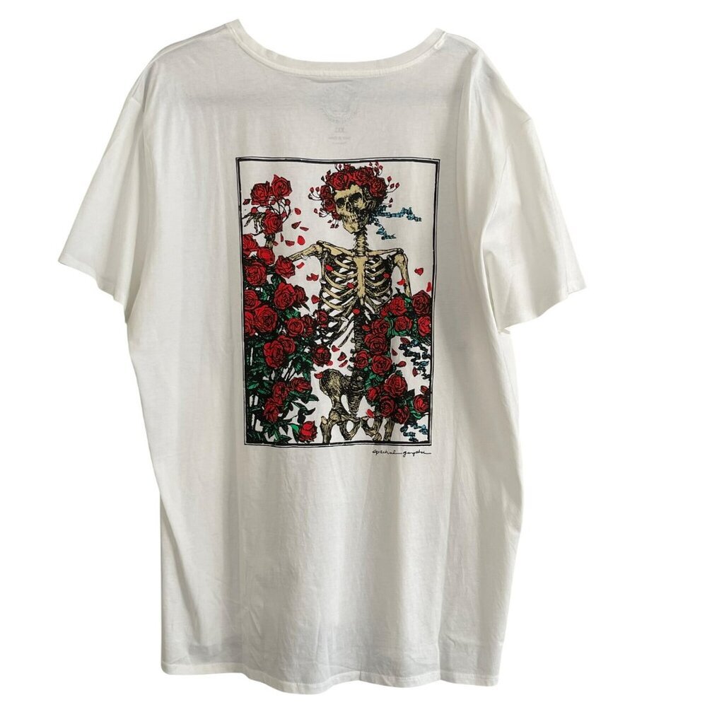 Grateful Dead Spiritual Gangster Graphic Tee XXL Cotton NWT
